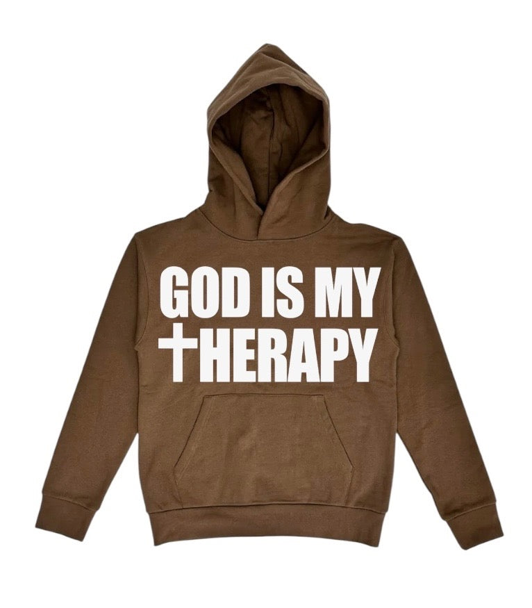 GOD IS MY THERAPY PULLOVER