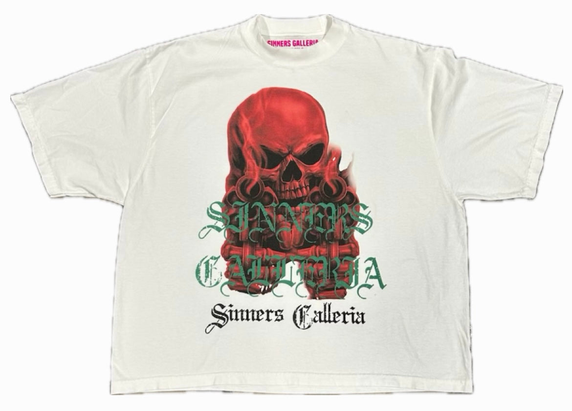 SG “SMOKING SKULL” TEE