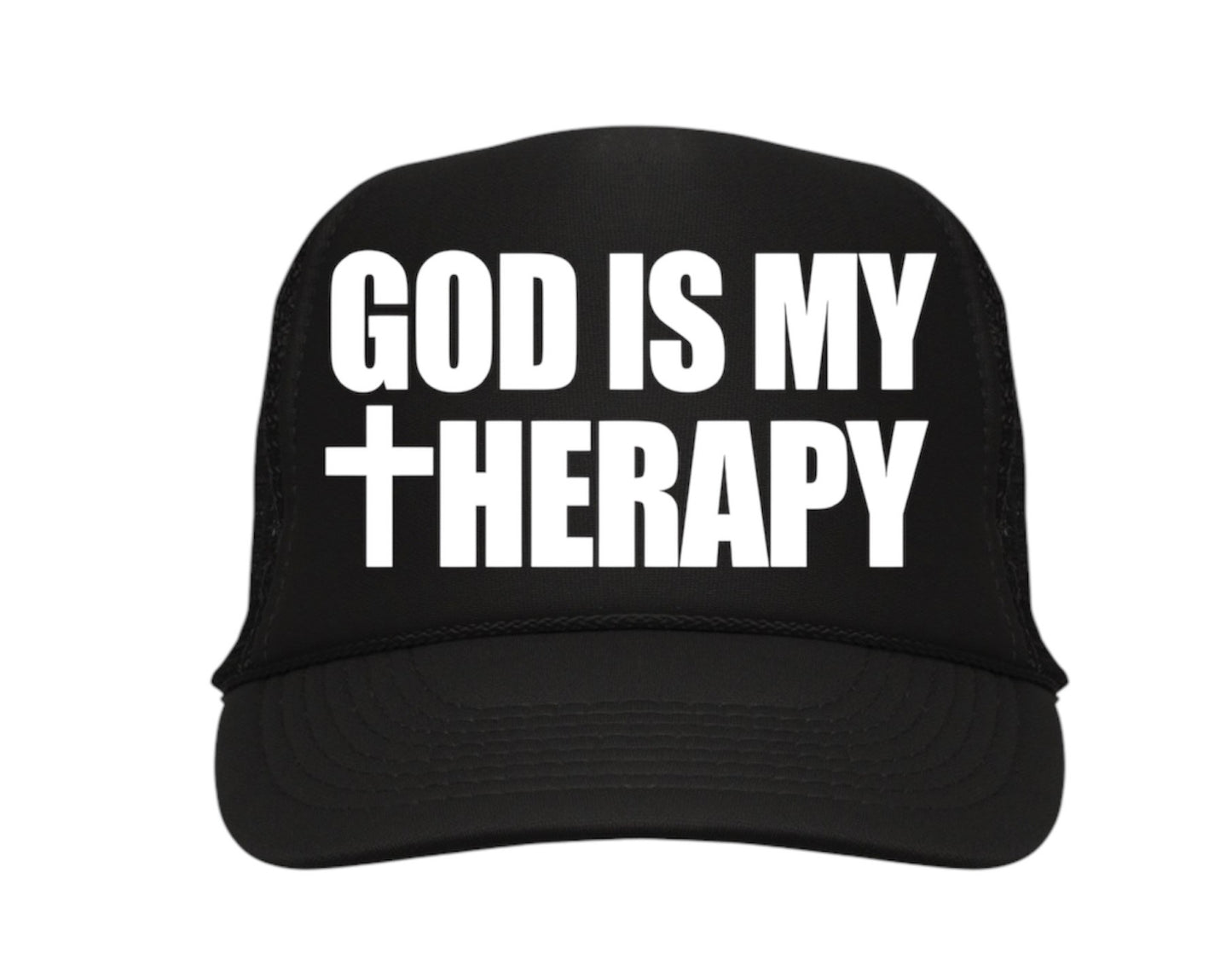 GOD IS MY THERAPY TRUCKER