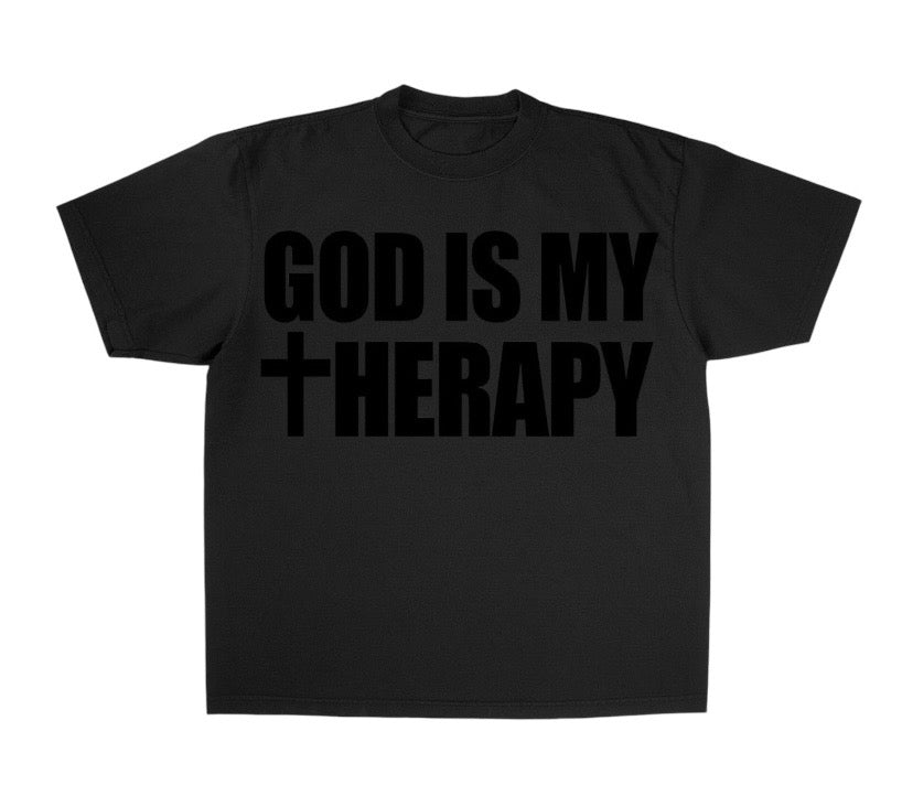 GOD IS MY THERAPY TEE