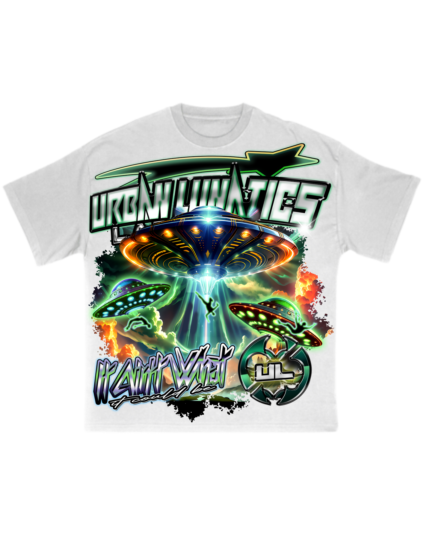 URBAN LUNATICS "SPACE ATTACK" TEE