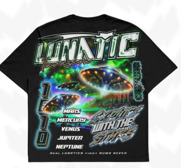 URBAN LUNATICS "SPACE ATTACK" TEE