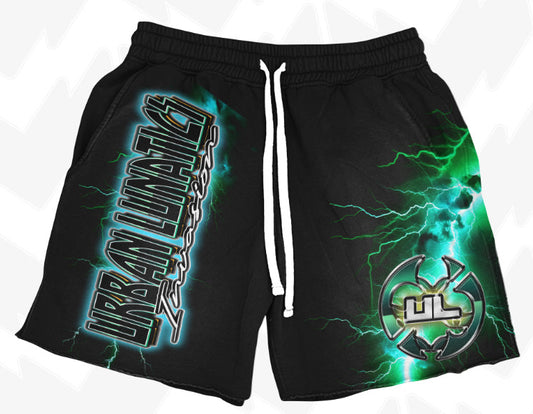 URBAN LUNATICS "SPACE ATTACK" SWEATSHORTS